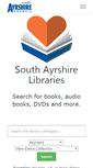 Mobile Screenshot of library.south-ayrshire.gov.uk